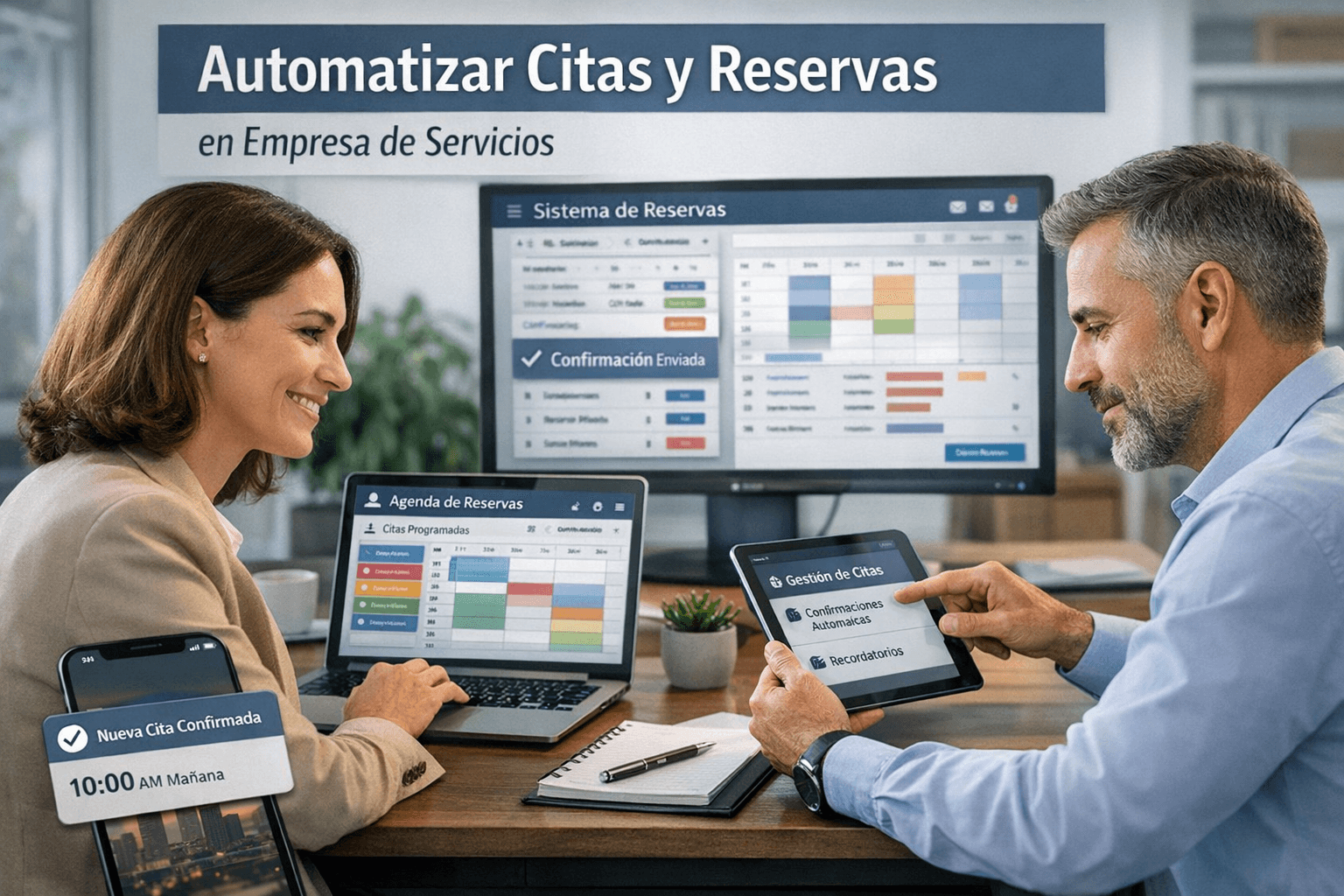 Automatiza Citas y Reservas en tu Empresa de Servicios