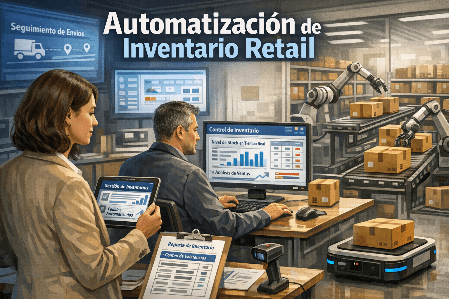 Automatización de Inventario en Retail con IA 2026