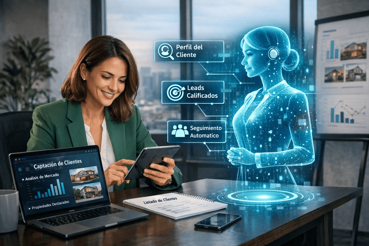 IA para Captar Clientes en Inmobiliarias: Guía Práctica